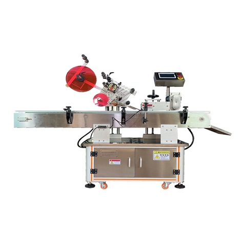 Máquina de etiquetado de lados inferiores op