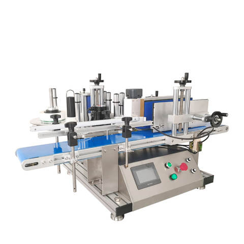 Máquina etiquetadora de bálsamo labial de botella redonda