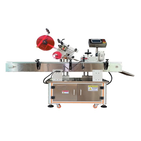 Máquina automática de etiquetado de ampollas de acero inoxidable